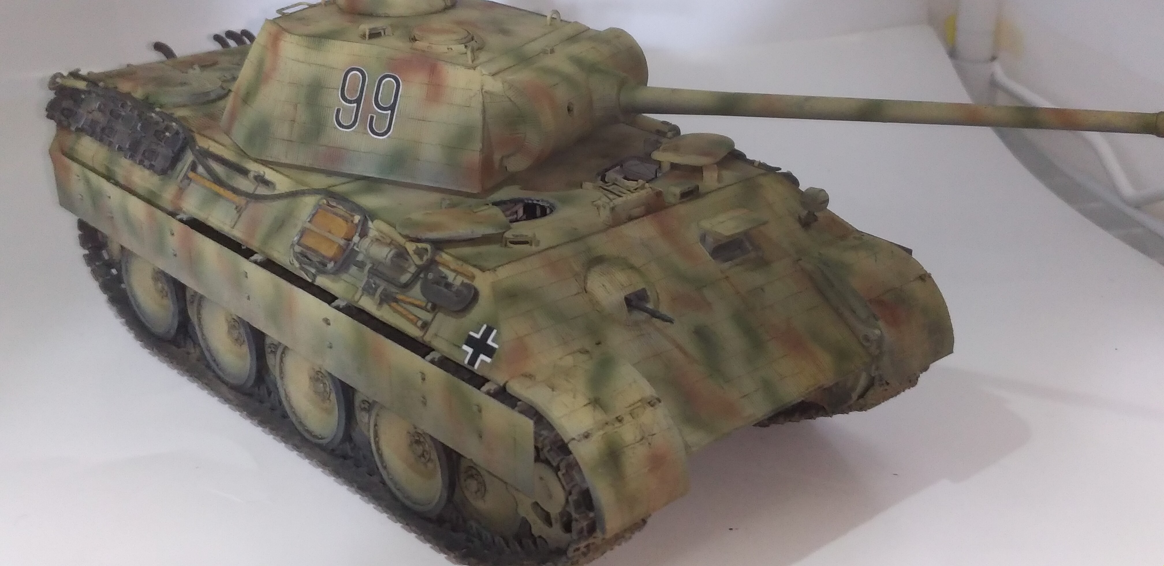 初心者向け】フルインテリアキットを説明書の順番通りに製作する(1/35 タコム パンサーA型)⑳まとめ編 | プラモ雑記