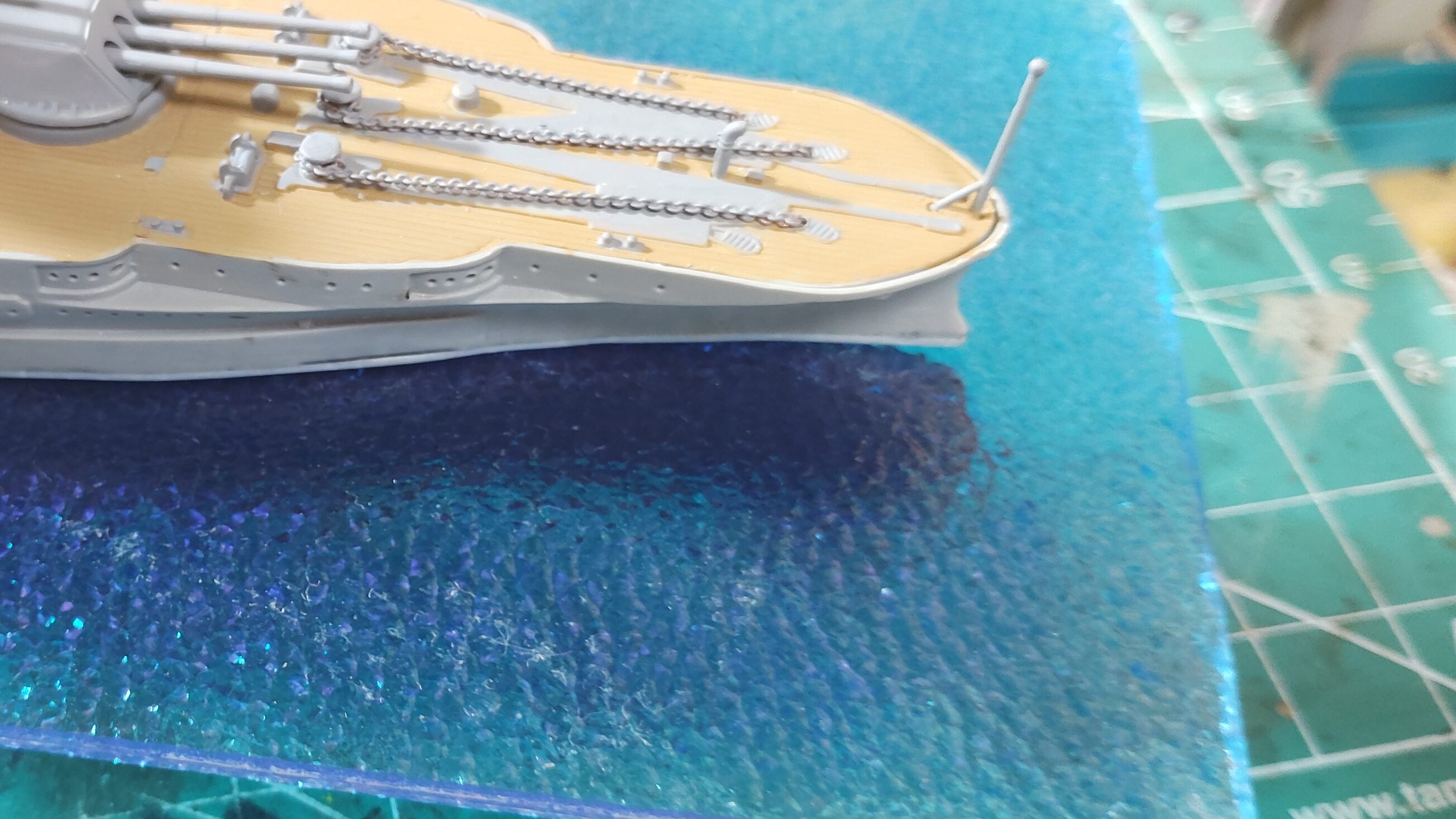 初心者向け】フルハルモデルを使用した洋上ジオラマ製作方法(ドラゴン