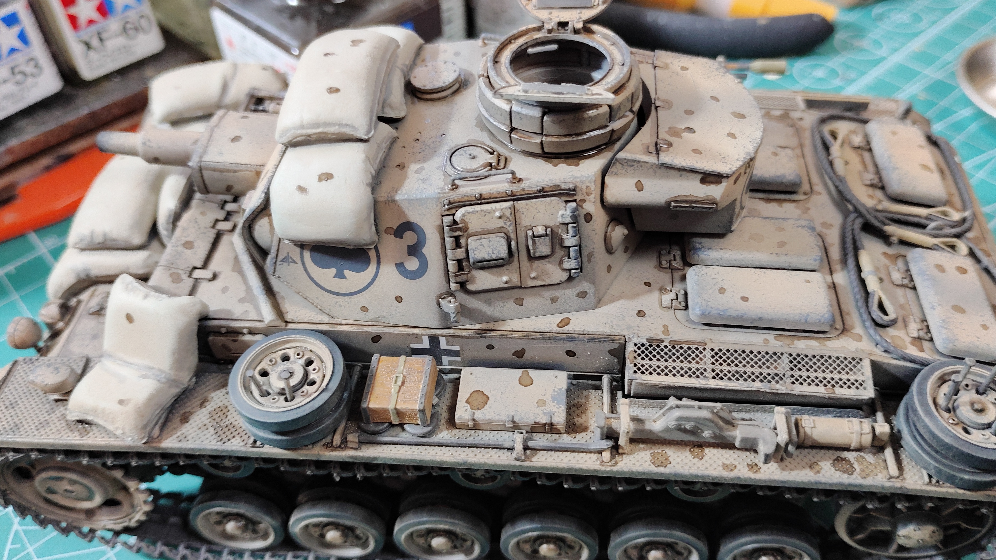 TAMIYA 1/16田宮虎王 塗装付き TAMIYA 1/16田宮虎王 塗装付き Tamiya 1/16 German King Tiger - Full